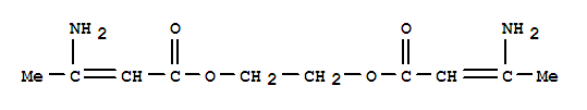 1,2-ethanediyl bis(3-aminobut-2-enoate)