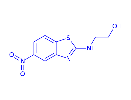 2-[(5-nitrobenzothiazol-2-yl)amino]ethanol
