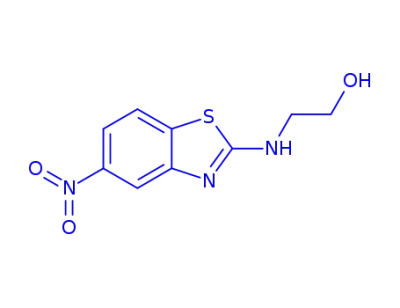 2-[(5-nitro-2-benzothiazolyl)amino]ethanol
