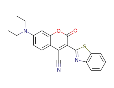 3-benzothiazol-2-yl-7-diethylamino-2-oxo-2H-chromene-4-carbonitrile