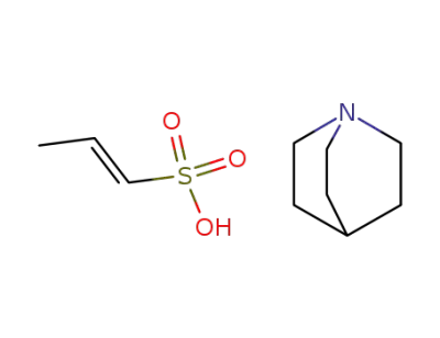 1-Aza-bicyclo[2.2.2]octane; compound with (E)-propene-1-sulfonic acid