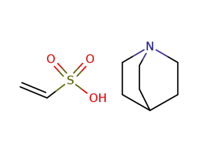 1-Aza-bicyclo[2.2.2]octane; compound with ethenesulfonic acid